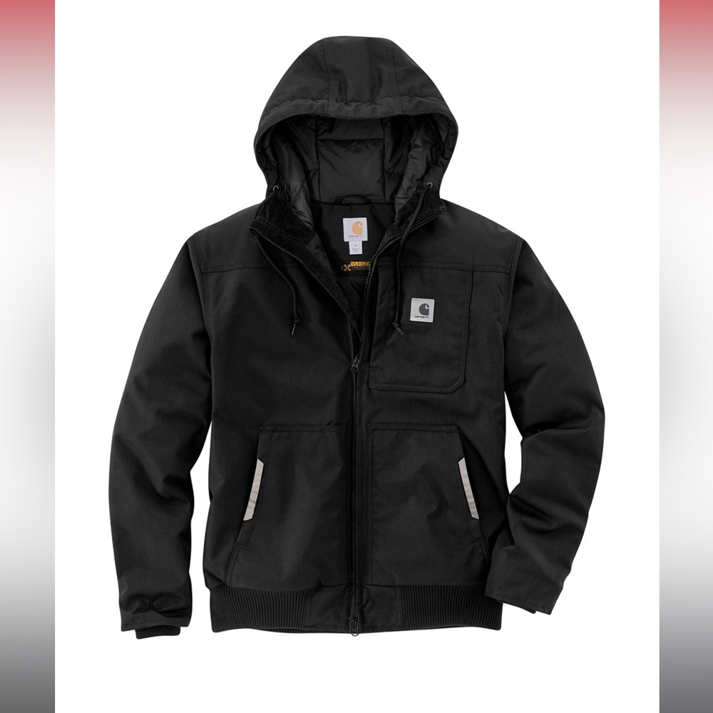 Men's Carhartt Yukon Extreme Active Loose Fit Jacket Hooded Shell Jacket